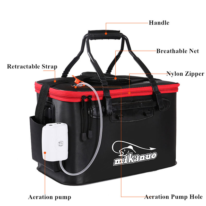 Fishing Bucket Folding Thicken - Marine Fish Tank recension och pris