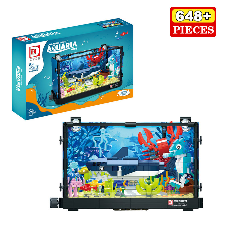 648PCS Shark Ecosystem Tank Bu - Aquarium Marine World recension och pris