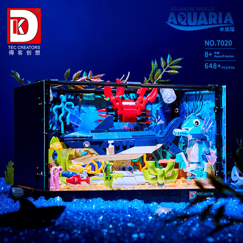 648PCS Shark Ecosystem Tank Bu - Aquarium Marine World recension och pris