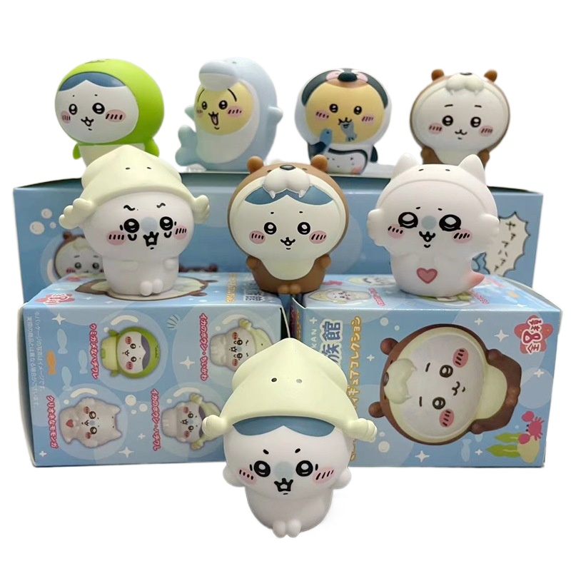 8pcs/Box Kawaii Chiikawa Aquar - Marine Aquarium recension och pris
