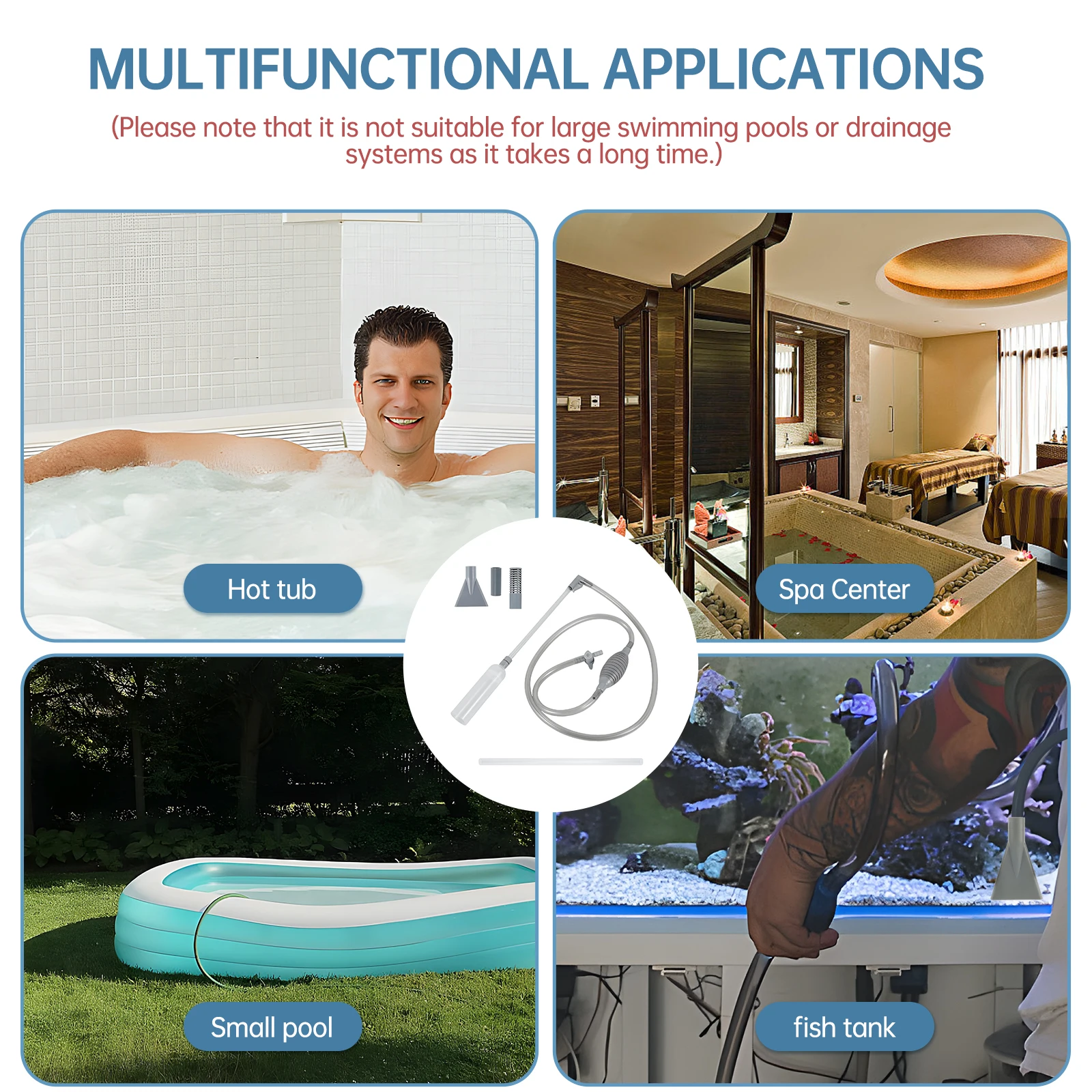 Hot Tub Vacuum Cleaner 10ft Sw - Ocean Aquarium recension och pris