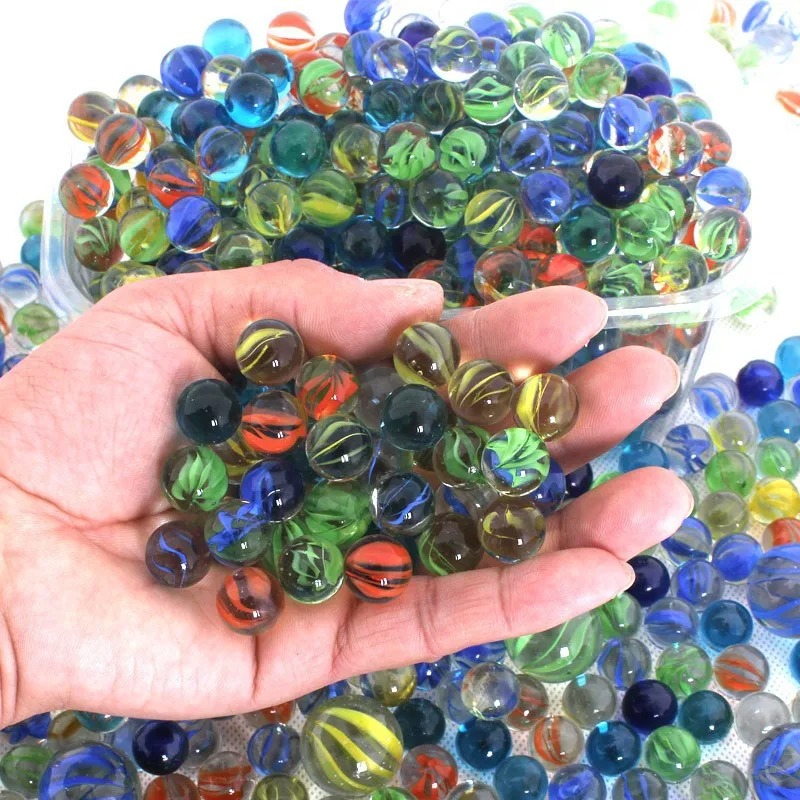 50Pcs 14mm Colorful Glass Marb - Marine Fish Tank recension och pris