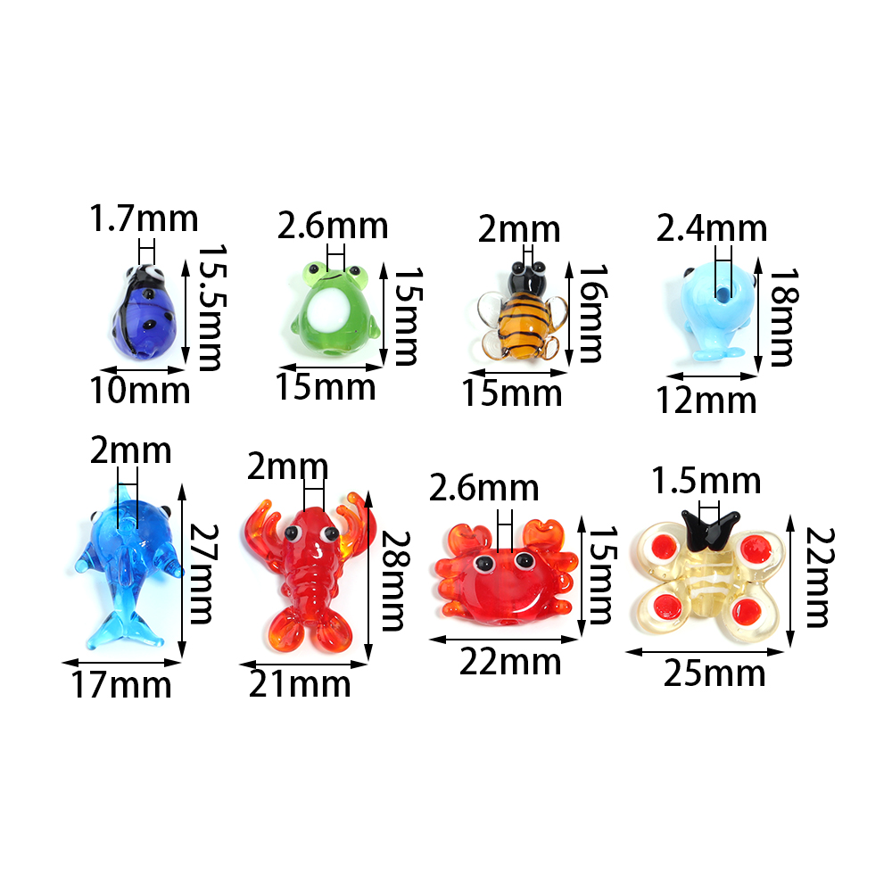 2Pcs Glass Pendant Marine Anim - Marine Aquarium recension och pris