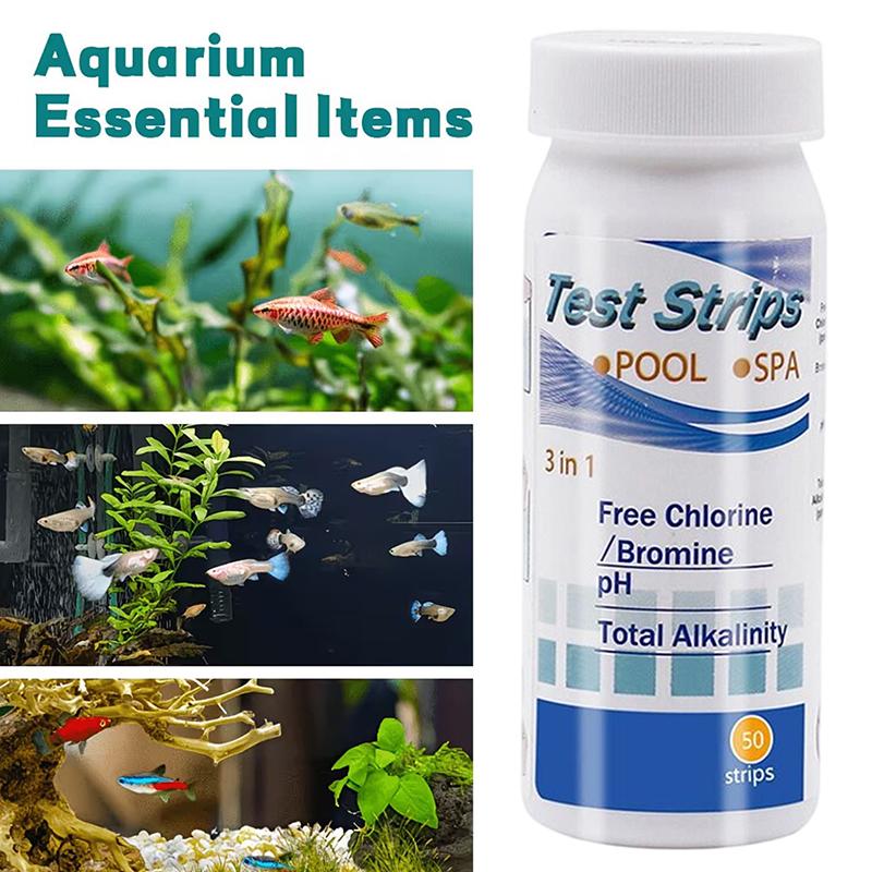 Aquarium Water Test Strips 8 i - Saltwater Tank recension och pris