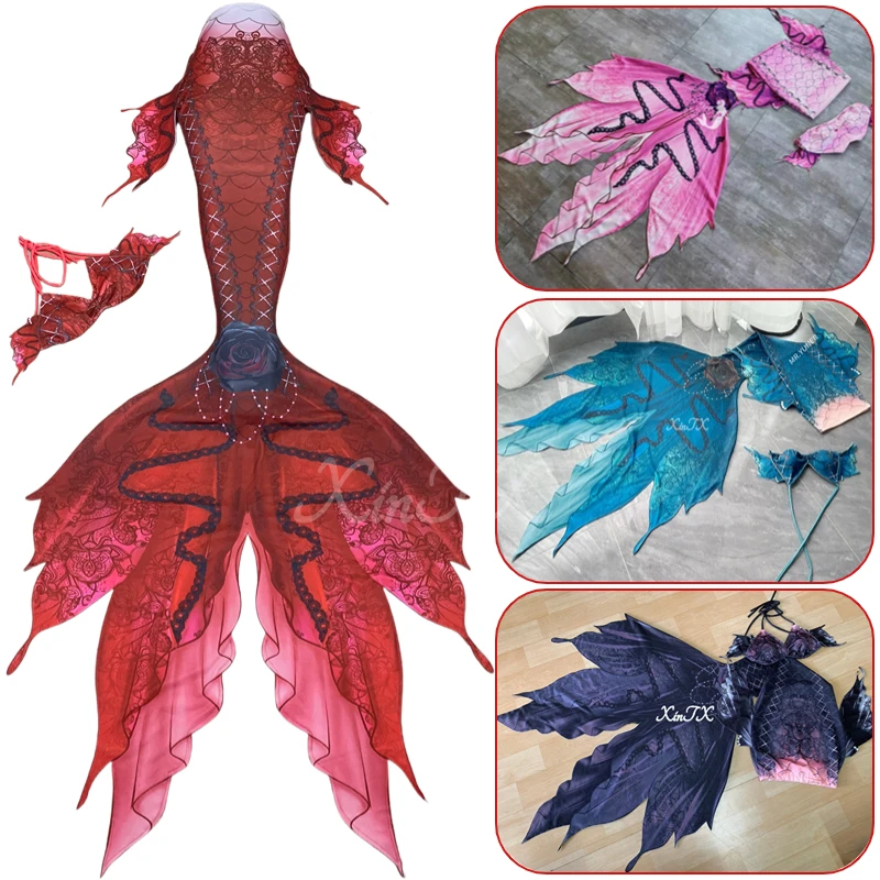Mermaid Tail Dark Gothic Style - Marine Aquarium recension och pris