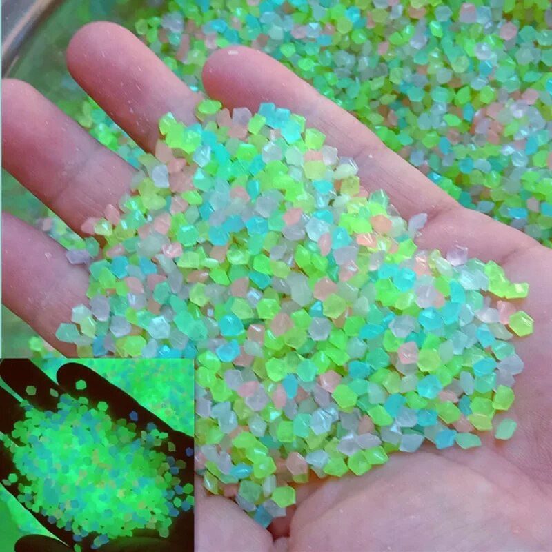 1000pcs 3-5mm Luminous Sand Gl - Marine Fish Tank recension och pris