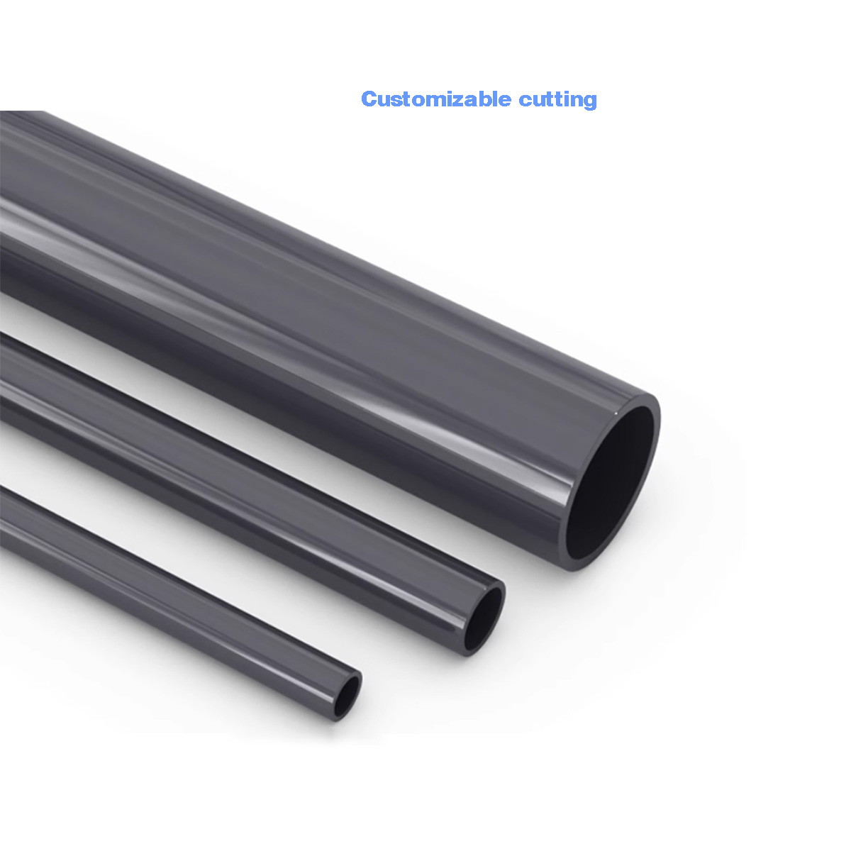 Black PVC Plastic Pipe Hollow  - Ocean Aquarium recension och pris