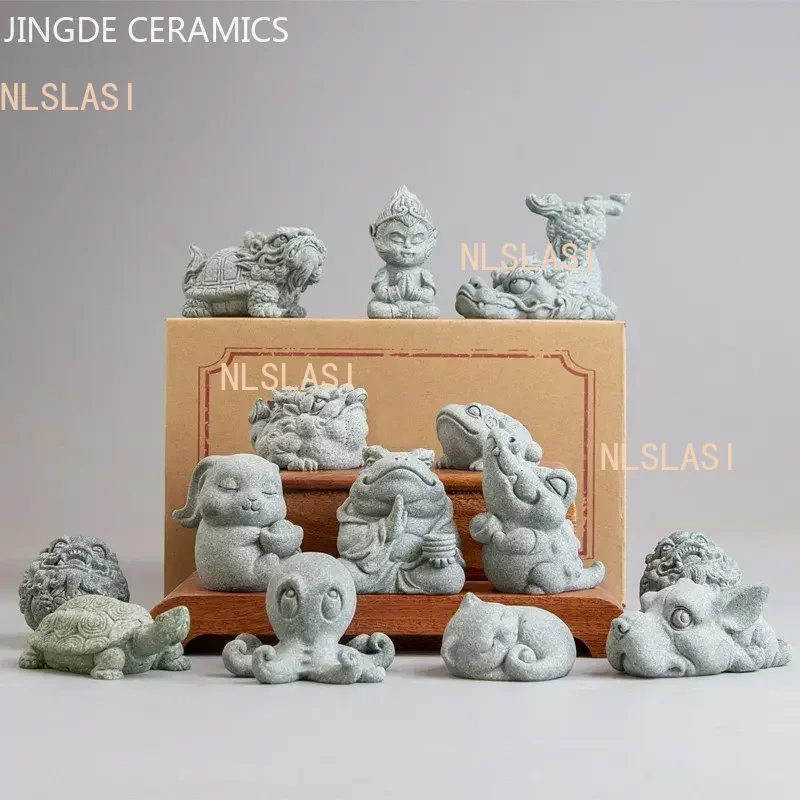 Creative Handmade Stone Tea Pe - Marine Fish Tank recension och pris