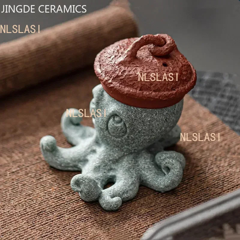 Creative Handmade Stone Tea Pe - Marine Fish Tank recension och pris