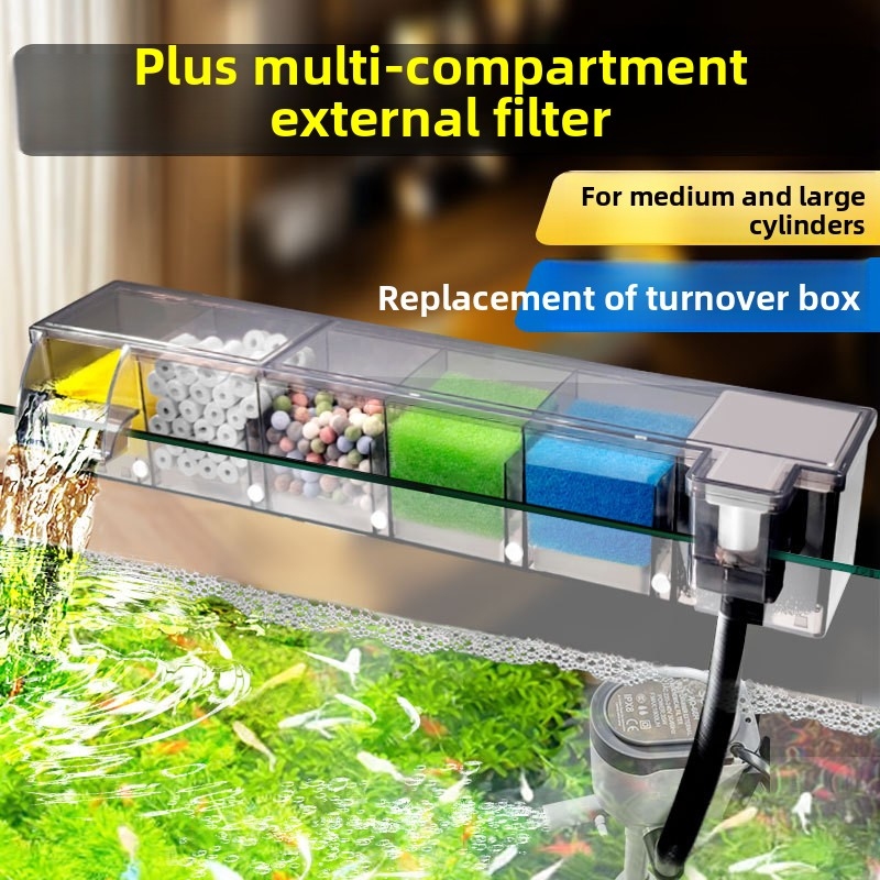 Multi-Chamber Biochemical Filt - Reef Tank Filter recension och pris