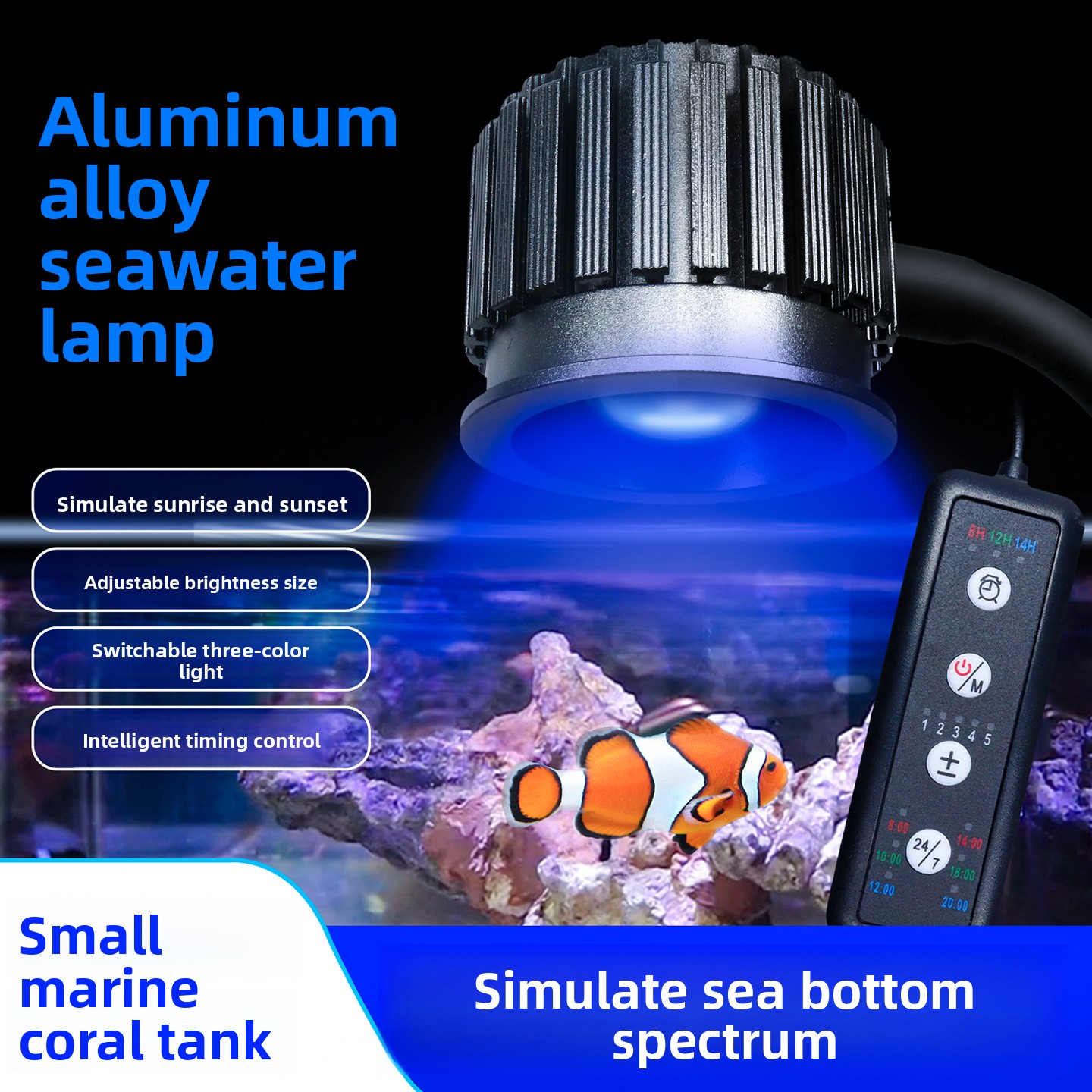 Deep-sea spectral intelligent  - Reef Lighting recension och pris