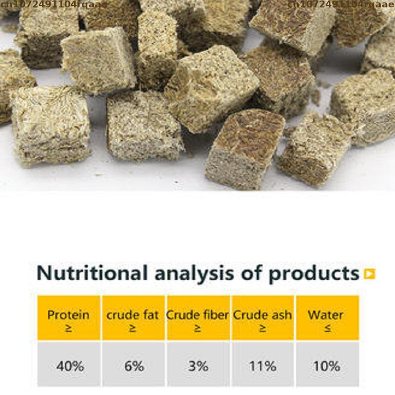 Natural Freeze Dried Bloodworm - Marine Aquarium Cube recension och pris