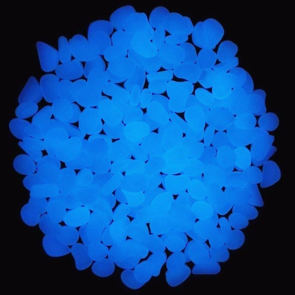 Fish Tank Rocks Glow Blue Pebb - Ocean Aquarium recension och pris