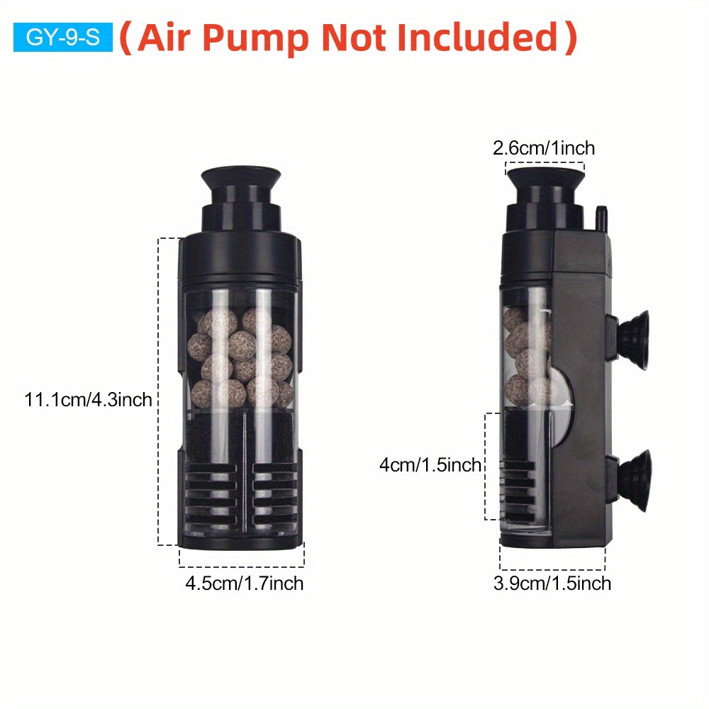 Compact Wall-Mounted Bio Spong - Reef Tank Filter recension och pris
