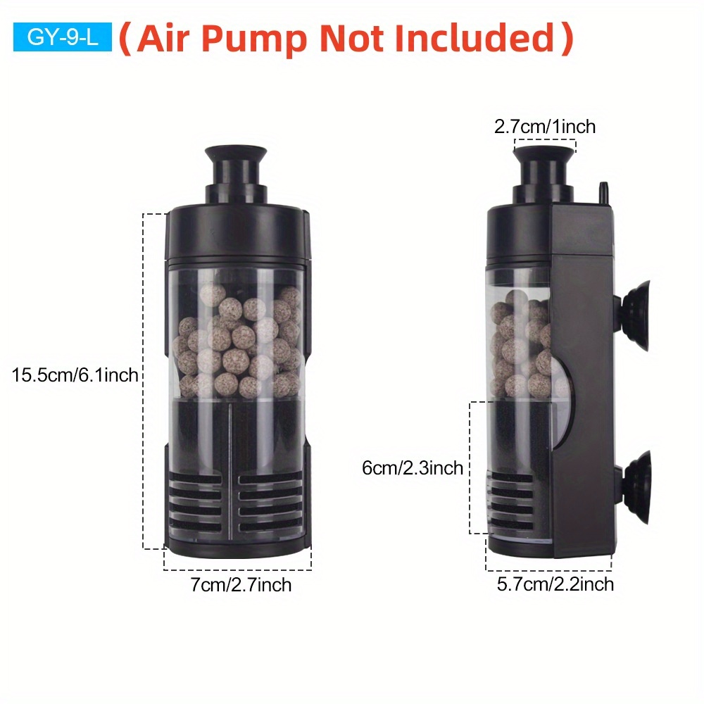 Compact Wall-Mounted Bio Spong - Reef Tank Filter recension och pris