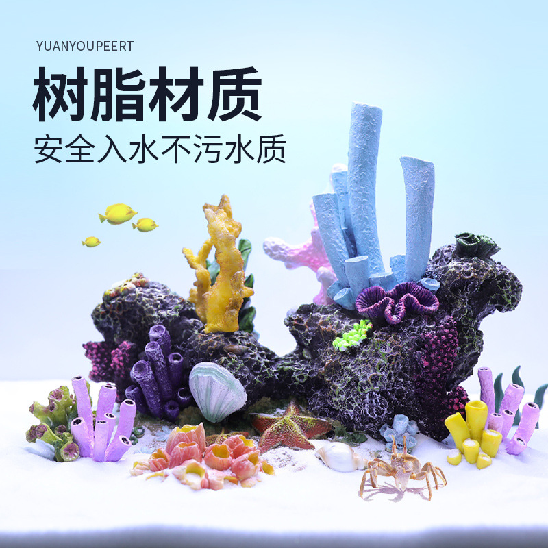 Artificial Coral Tree And Reef - Marine Aquarium Epoxy recension och pris