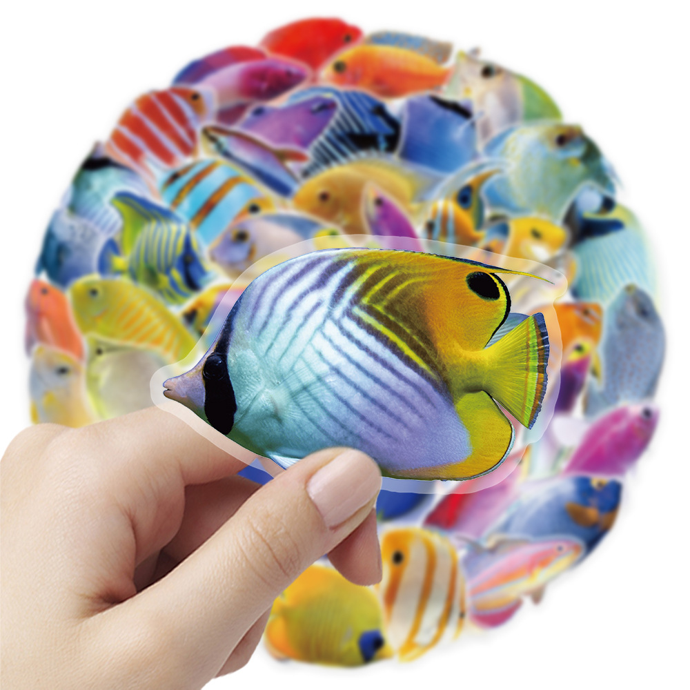 50-100PCS Transparent PET Cora - Marine Coral recension och pris