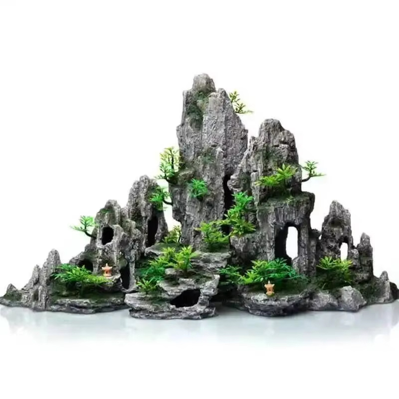 Free shipping、aquarium decorat - Marine Aquarium Epoxy recension och pris