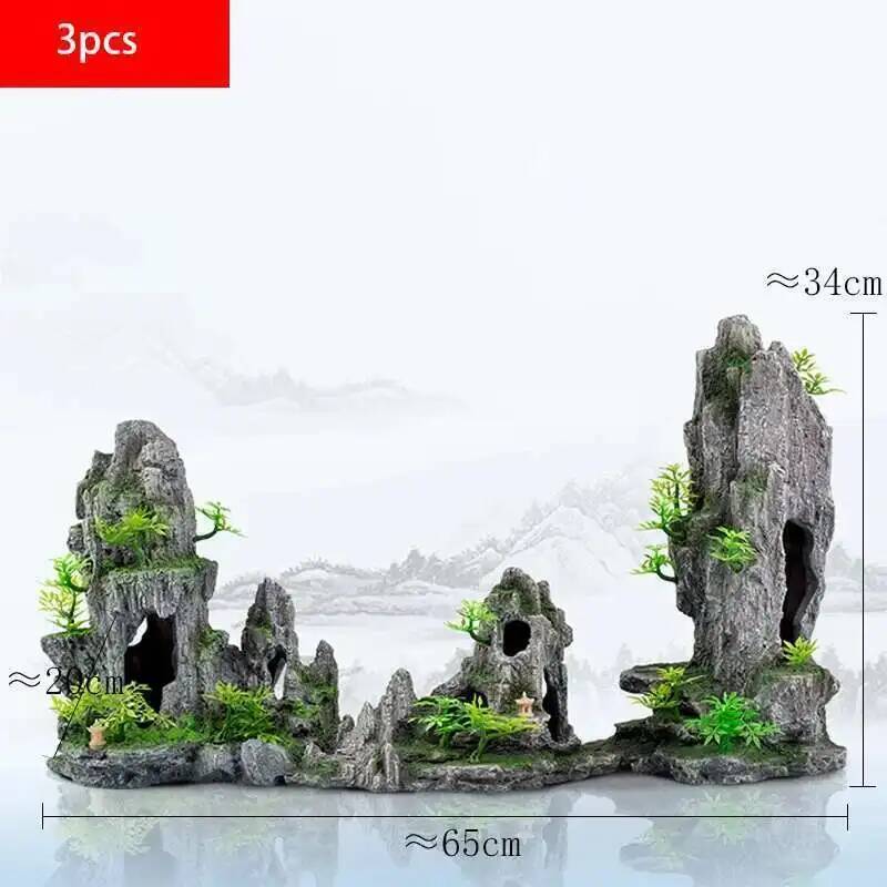 Free shipping、aquarium decorat - Marine Aquarium Epoxy recension och pris