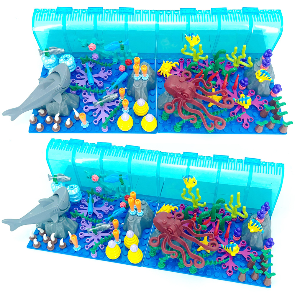 Compatible With LEGO Aquarium  - Aquarium Marine World recension och pris