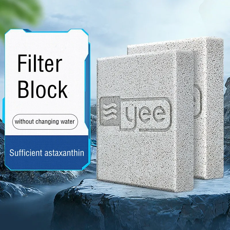 1/2pcs Fish Tank Nano Ceramic  - Marine Aquarium Cube recension och pris