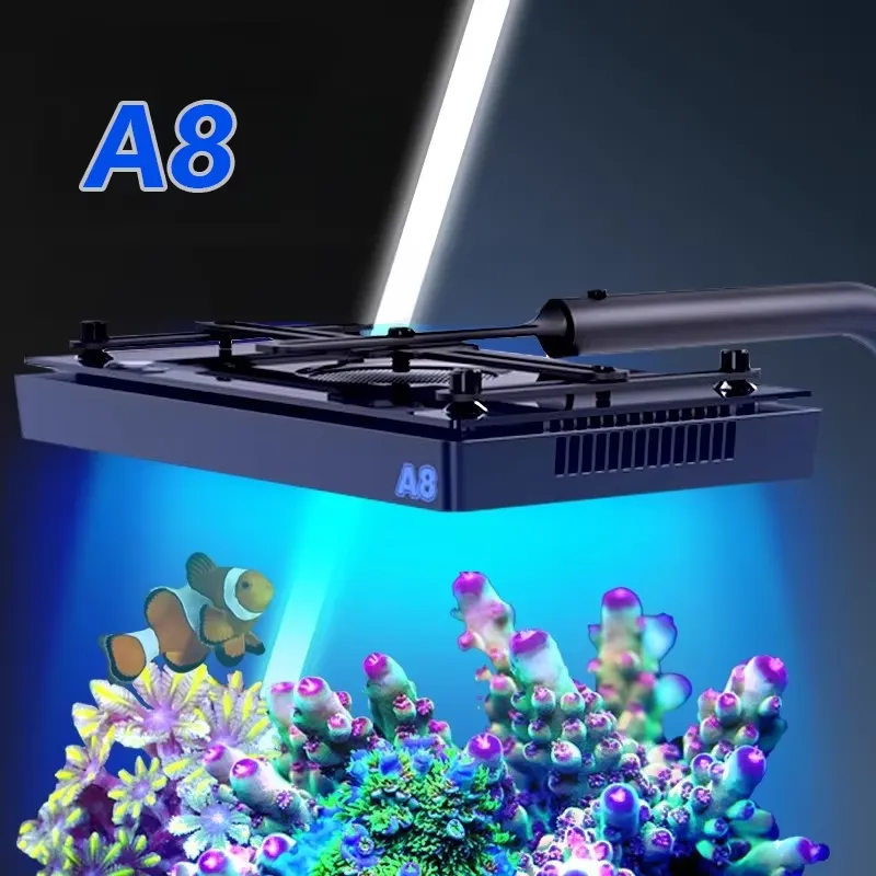 A8SE II Max Blue 240W WiFi App - Marine Aquarium recension och pris
