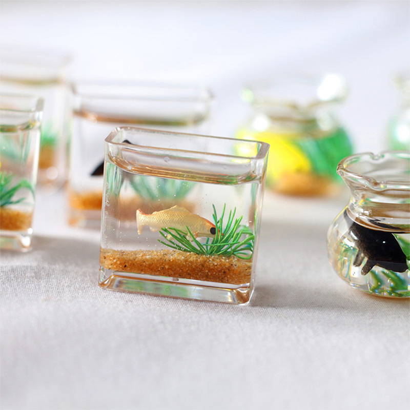 Home Ornament Doll House Decor - Marine Fish Tank recension och pris