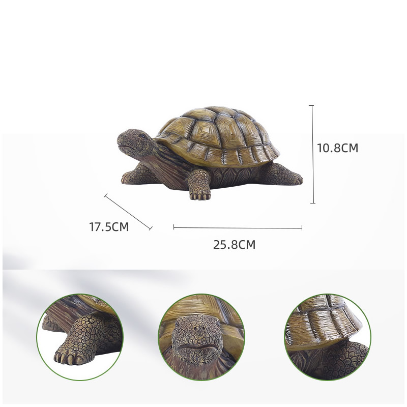 Cute Decorative Turtle Resin T - Marine Fish Tank recension och pris