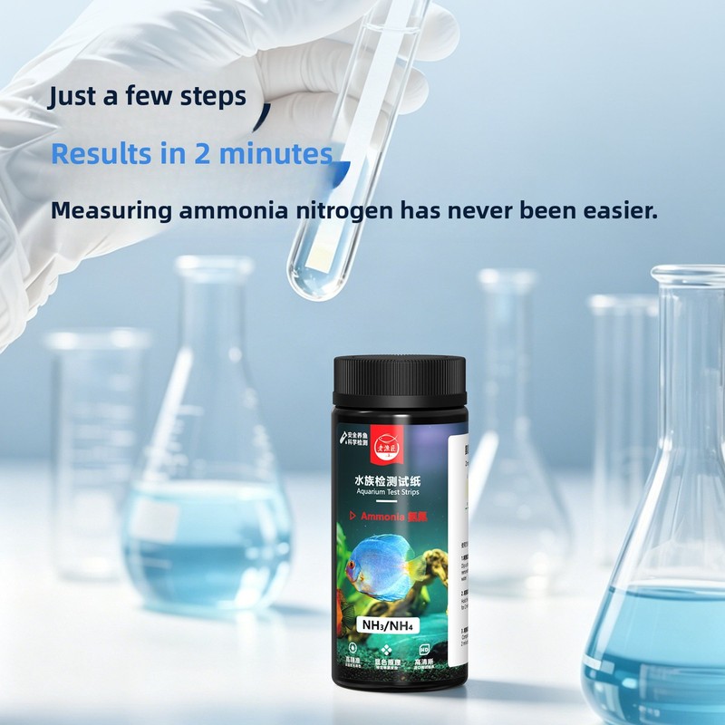 8-in-1 Aquarium Test Strips -  - Saltwater Tank recension och pris