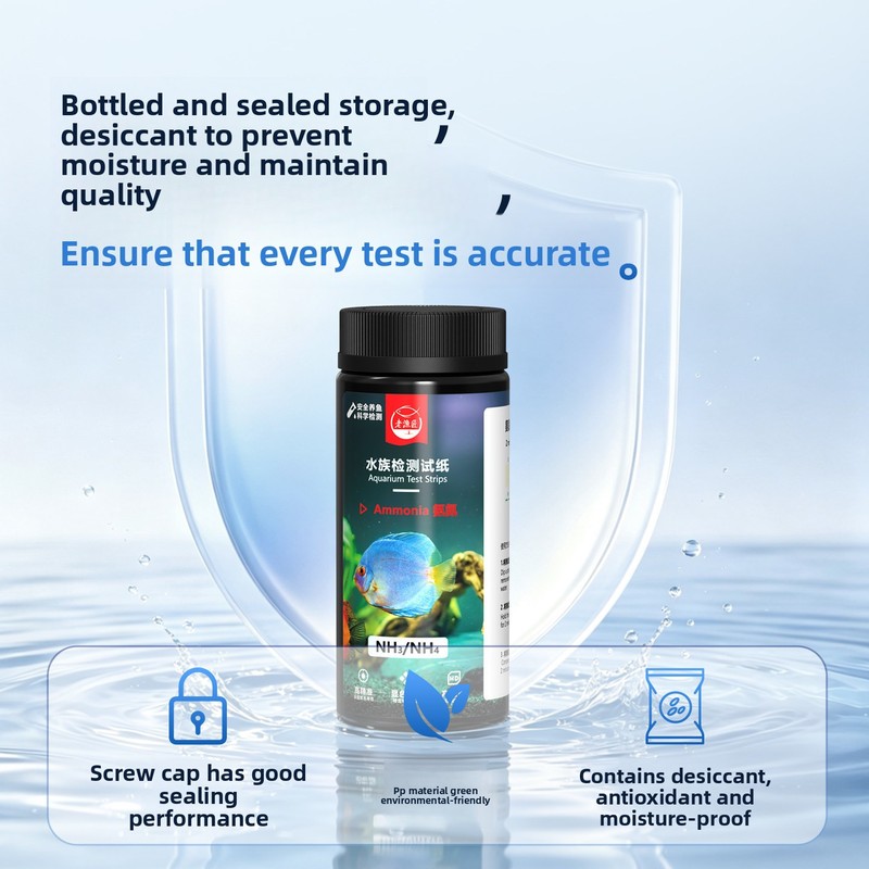 8-in-1 Aquarium Test Strips -  - Saltwater Tank recension och pris