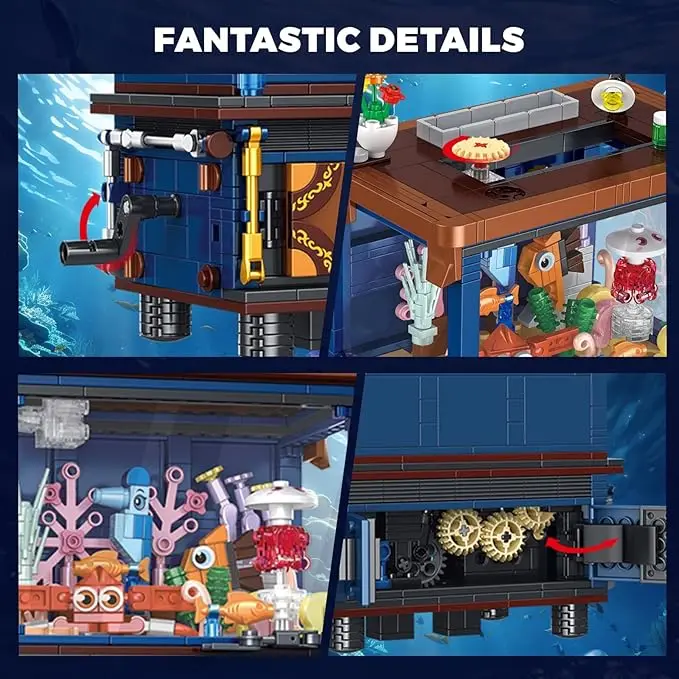 T2153 Aquarium Underwater Worl - Aquarium Marine World recension och pris